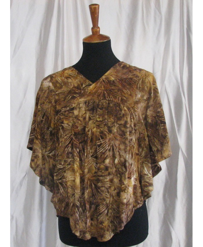 Butterfly Blouse- Brown